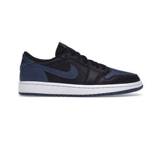 WMNS AIR JORDAN 1 RETRO LOW OG NOIR/ BLEU MARINE MYSTIQUE