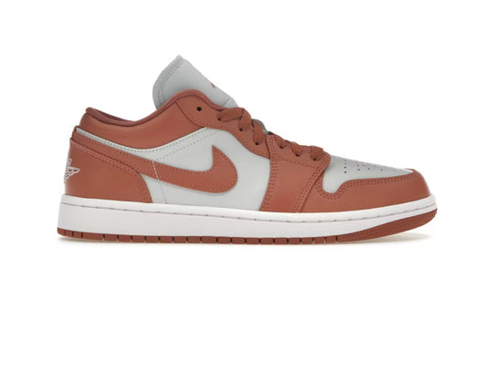 WMNS AIR JORDAN 1 LOW PLATINE PUR/ CIEL J ORANGE