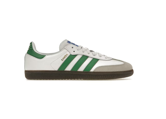 ADIDAS SAMBA VERT ET BLANC