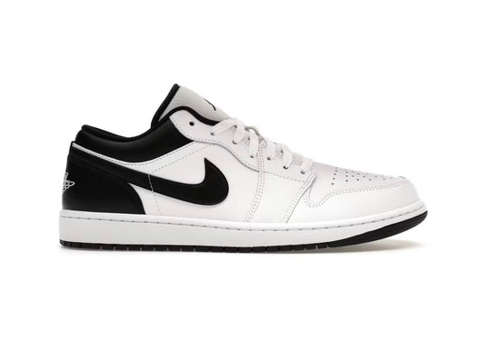 AIR JORDAN 1 LOW (GS) BLANC/NOIR