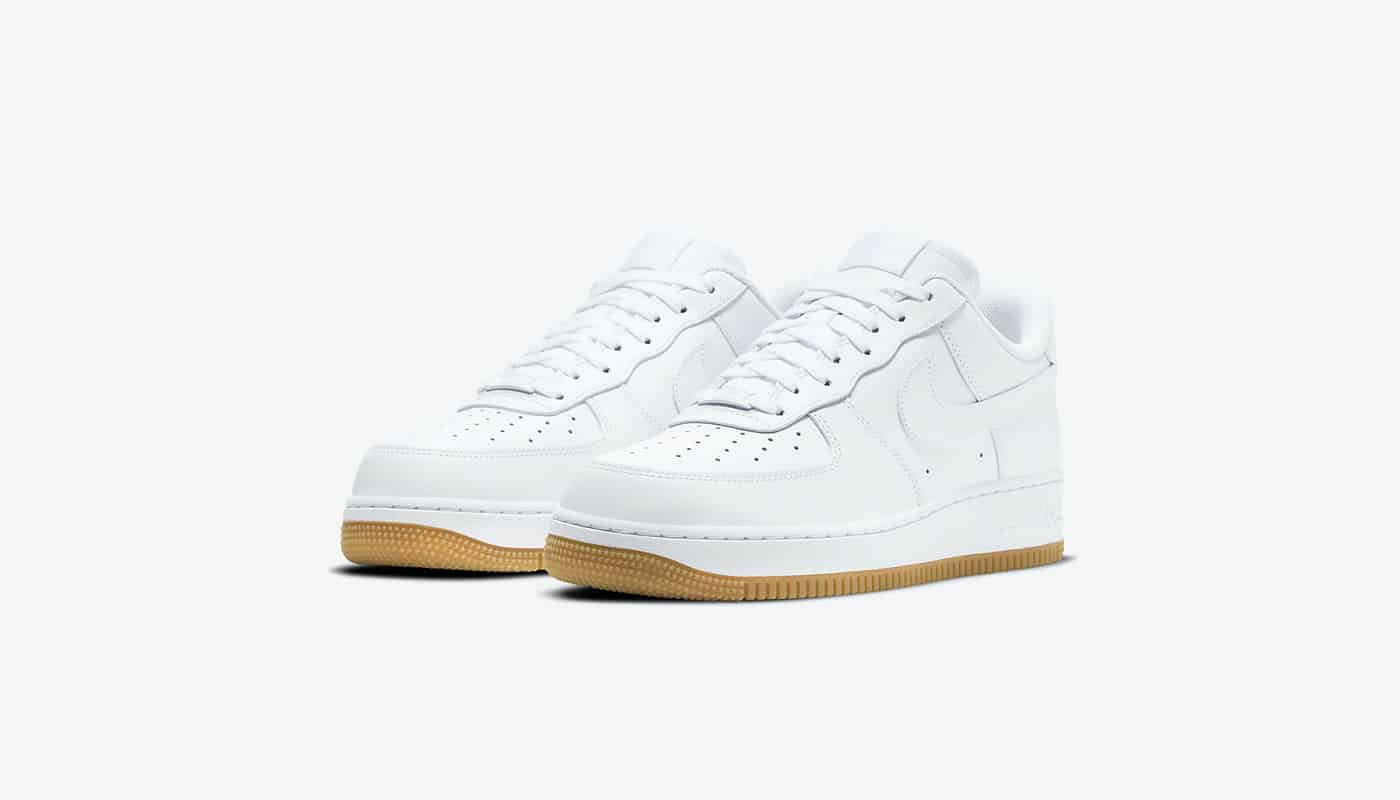 NIKE W AIR FORCE 1 ‘07 NN BLANC/GRIS FOOTBALL